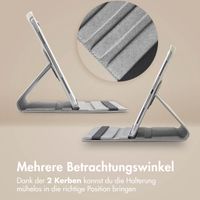 imoshion 360° drehbare Klapphülle Apple iPad 6 (2018) 9.7 Zoll / iPad 5 (2017) 9.7 Zoll - Grau