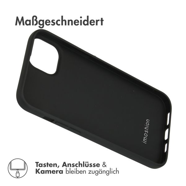 imoshion Color TPU Hülle für das Apple iPhone 14 Plus - Schwarz