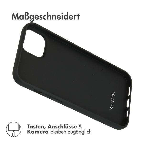 imoshion Color TPU Hülle für das iPhone 14 Plus - Schwarz