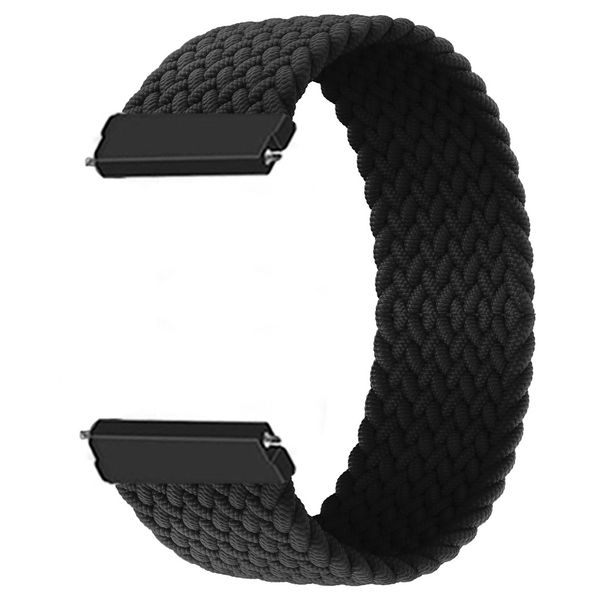 imoshion Geflochtenes Nylon-Armband für die Amazfit GTS / BIP - Schwarz