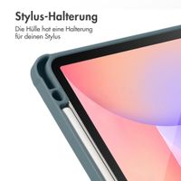 imoshion Origami Klapphülle Samsung Galaxy Tab S9 11.0 Zoll / S10 Lite / S10 FE / S9 FE 10.9 Zoll - Dunkelgrün