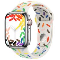 Apple Sport Band für die Apple Watch Series 1 bis 9 / SE (38/40/41 mm) | Series 10 (42 mm) - Größe S/M - Pride Edition