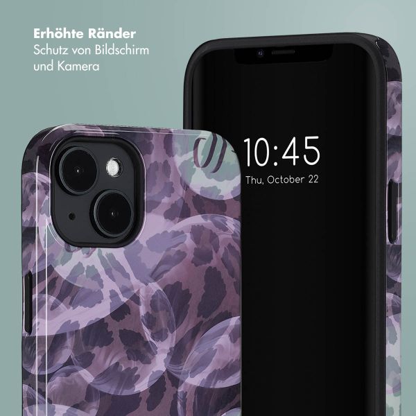 Selencia Vivid Rückabdeckung mit MagSafe Apple iPhone 14 - Leo Bubble Green