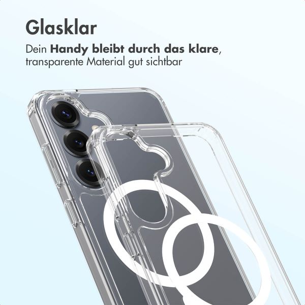 Accezz Xtreme Impact Backcover mit MagSafe Samsung Galaxy S24 - Transparent