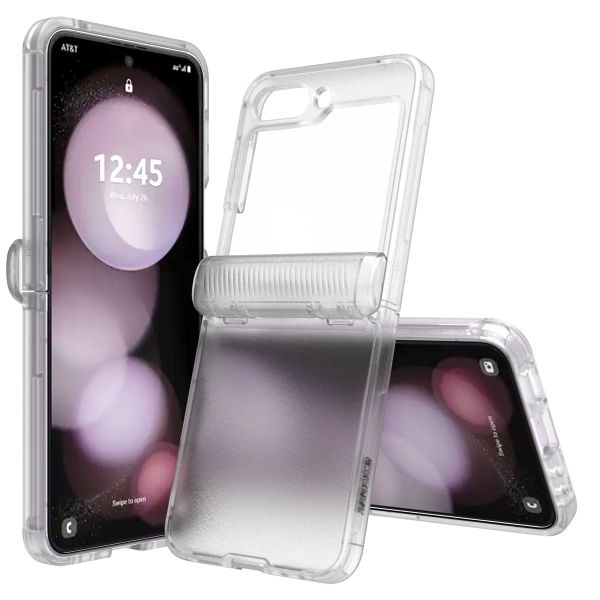 Accezz Xtreme Impact Backcover für das Samsung Galaxy Z Flip 5 - Transparent