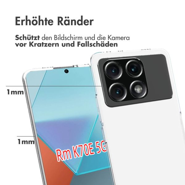 Accezz Clear TPU Backcover Xiaomi Poco X6 Pro - Transparent