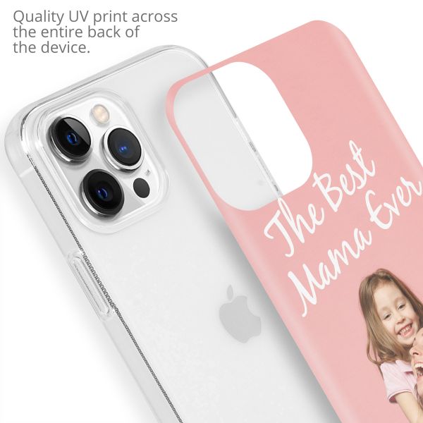 Gestalte deine eigene Apple iPhone 13 Pro Max Gel Hülle - Transparent