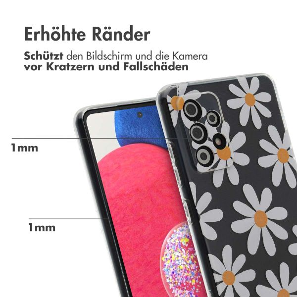 imoshion Design Hülle Samsung Galaxy A52(s) (5G/4G) - Daisy Flower