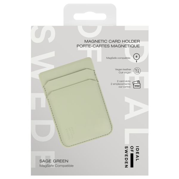 iDeal of Sweden MagSafe / Magnetischer Kartenhalter - Kartenhalter - Sage Green