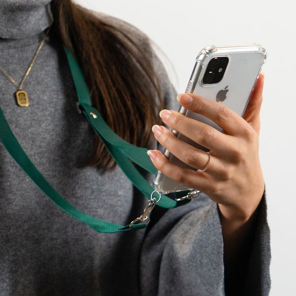 imoshion Backcover mit Band - Nylon Grün für das iPhone 11