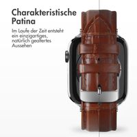 imoshion Leder-Krokodilarmband für die Apple Watch Series 1 bis 10 / SE / Ultra (2) (44/45/46/49 mm) - Braun