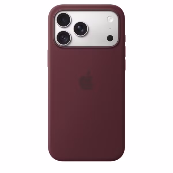Apple Silikonhülle mit MagSafe Apple iPhone 18 Pro Max - Burgundy