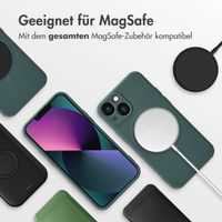 imoshion Color Back Cover mit MagSafe Apple iPhone 13 Mini - Dunkelgrün