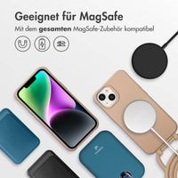 imoshion Color Backcover mit abnehmbarem Handykette und MagSafe Apple iPhone 14 - Nude