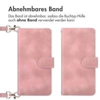 imoshion Klapphülle mit Kordel Apple iPhone SE (2022 / 2020) / 8 / 7 - Rosa