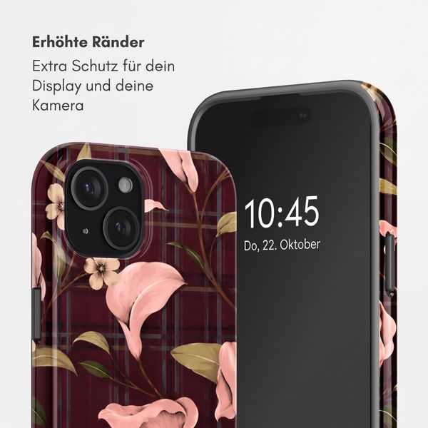 Selencia Vivid Back Cover Apple iPhone 15 - Autumn Muse