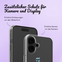 Personalisierte Hülle mit Namen iPhone 16 - Transparent