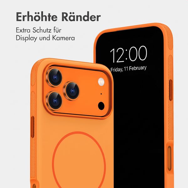 imoshion Color Backcover mit Thin MagSafe Ring Apple iPhone 17 Pro Max - Orange