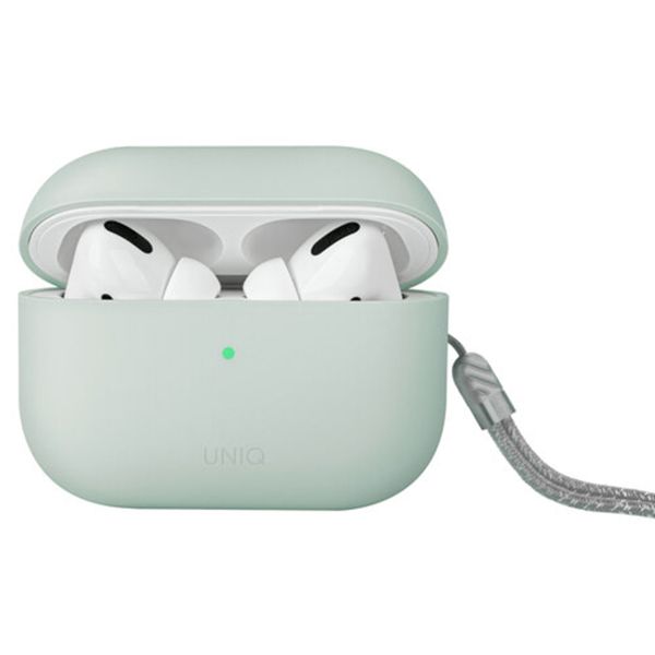 Uniq Lino Hybrid Liquid Silicone Case für Apple AirPods Pro 2 - Mint Green