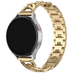 Selencia Chain Armband -   Universelle 20 mm Anschluss - Gold