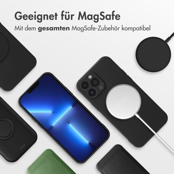 imoshion Color Back Cover mit MagSafe Apple iPhone 13 Pro Max - Schwarz