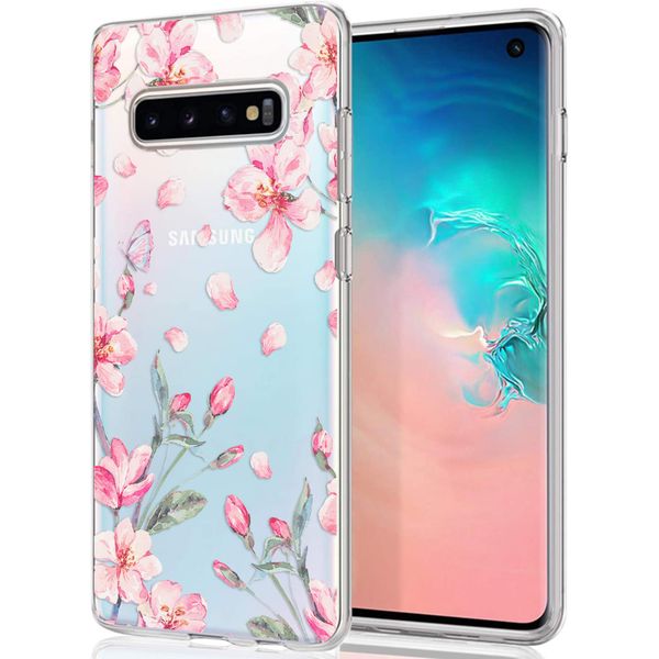 imoshion Design Hülle Samsung Galaxy S10 - Blume - Rosa