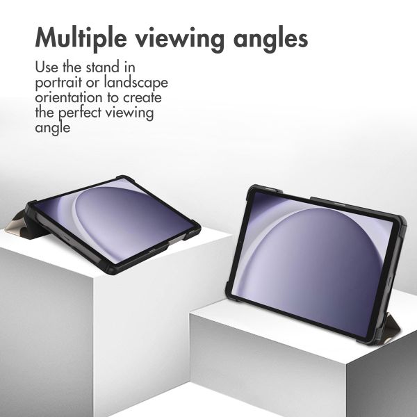 imoshion Design Trifold Klaphülle Samsung Galaxy Tab A11 / A9 8.7 Zoll - Leopard