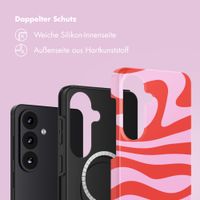 Selencia Vivid Rückabdeckung mit MagSafe Samsung Galaxy S26 - Dream Swirl Pink