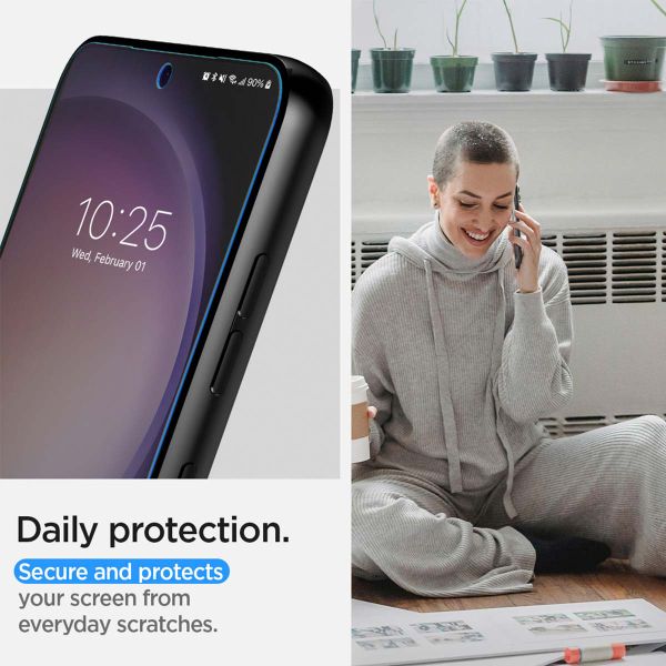 Spigen Neo Flex Case Friendly Screenprotektor für das Samsung Galaxy S23 Plus