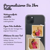 Personalisierte Hülle mit Filmrolle N°2 iPhone 13 - Transparent