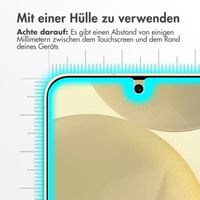 Accezz Screen Protector aus gehärtetem Glas 2-Pack für das Samsung Galaxy S25 Plus