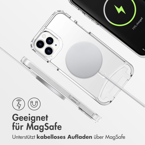 imoshion MagSafe Hülle mit abnehmbarem Band Apple iPhone 12 (Pro) - Transparent