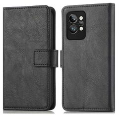imoshion Luxuriöse Klapphülle Realme GT 2 Pro - Schwarz