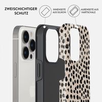 Burga Tough Back Cover für das Apple iPhone 15 Pro - Almond Latte