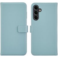 Selencia Echtleder Klapphülle Samsung Galaxy A16 - Air Blue