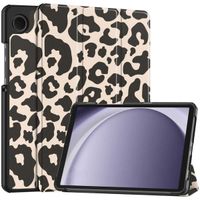 imoshion Design Trifold Klaphülle Samsung Galaxy Tab A11 / A9 8.7 Zoll - Leopard