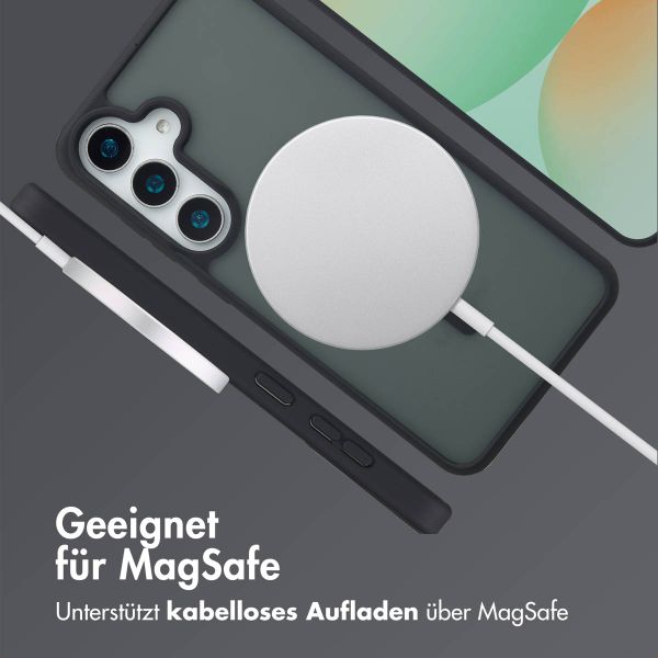 imoshion Color Guard Back Cover mit MagSafe für das Samsung Galaxy S25 Plus - Schwarz