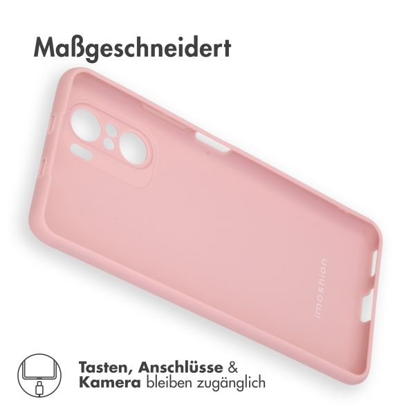 imoshion Color TPU Hülle für das Xiaomi Poco F3 - Dusty Pink