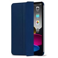 Decoded Textured Sillicon Slim Cover Apple iPad 9 (2021) 10.2 Zoll / iPad 8 (2020) 10.2 Zoll / iPad 7 (2019) 10.2 Zoll - Navy Peony