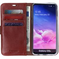 Valenta Klapphülle Classic Luxe Hellbraun für Samsung Galaxy S10e