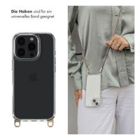 Selencia Backcover mit abnehmbaren Haken Apple iPhone 16 Pro - Transparent