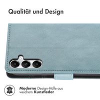 imoshion Luxuriöse Klapphülle Samsung Galaxy S24 / S25 - Hellblau