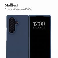 Accezz Liquid Silikoncase mit MagSafe Samsung Galaxy Z Fold 8 Ultra - Dunkelblau