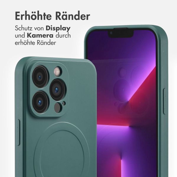 imoshion Color Back Cover mit MagSafe für das iPhone 13 Pro - Dunkelgrün