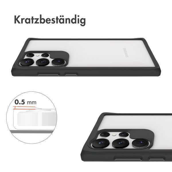 imoshion Rugged Hybrid Case Samsung Galaxy S23 Ultra - Schwarz