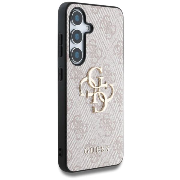 Guess 4G Metal Logo Back Cover für das Samsung Galaxy S25 - Pink