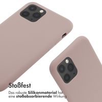 imoshion SilikonHülle mit Band Apple iPhone 11 Pro - Sand Pink