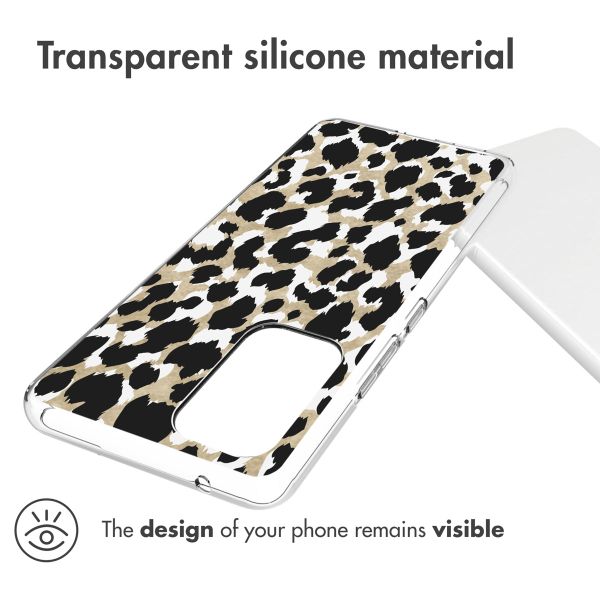 imoshion Design Hülle Samsung Galaxy A53 - Golden Leopard