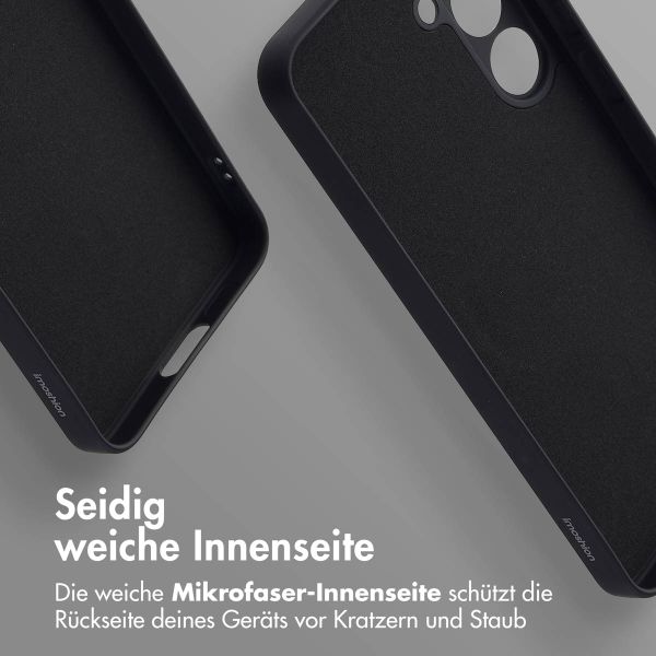 imoshion Color Back Cover mit MagSafe Samsung Galaxy S24 FE - Schwarz