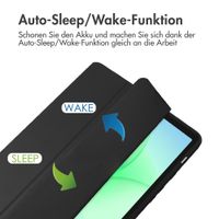 imoshion Trifold Hardcase Klapphülle Samsung Galaxy Tab A11 / A9 8.7 Zoll - Schwarz